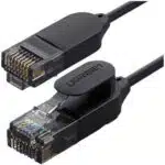 Ugreen 70334 cable de red Negro 2 m Cat6a U/UTP (UTP)