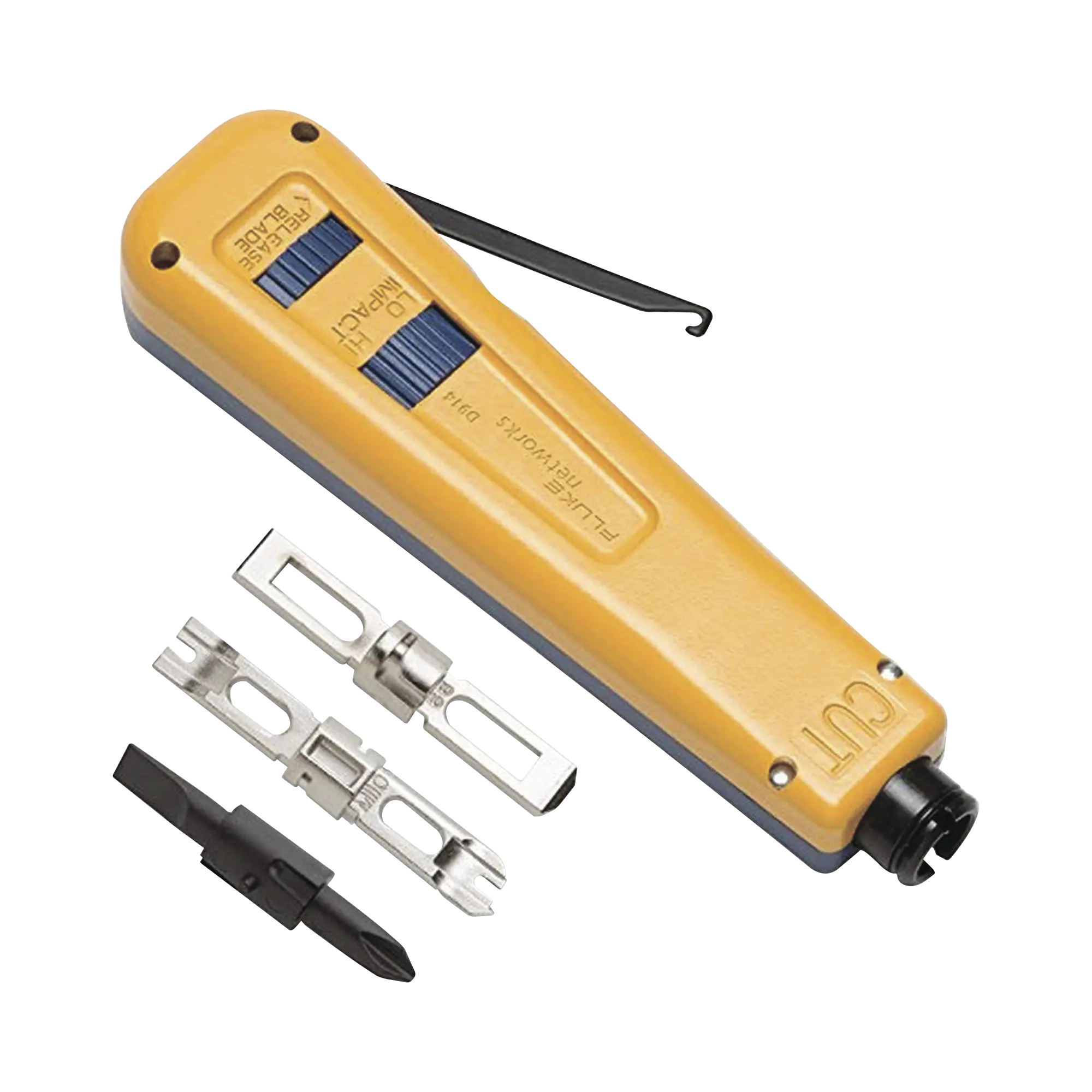10051501-10051501-h Herramienta Crimpadora de Impacto D914, Con cuchilla Herramienta de impacto D914S, Con dos Cuchillas EverSharp 110/66 FLUKE NETWORKS 10051501 - Imagen 1