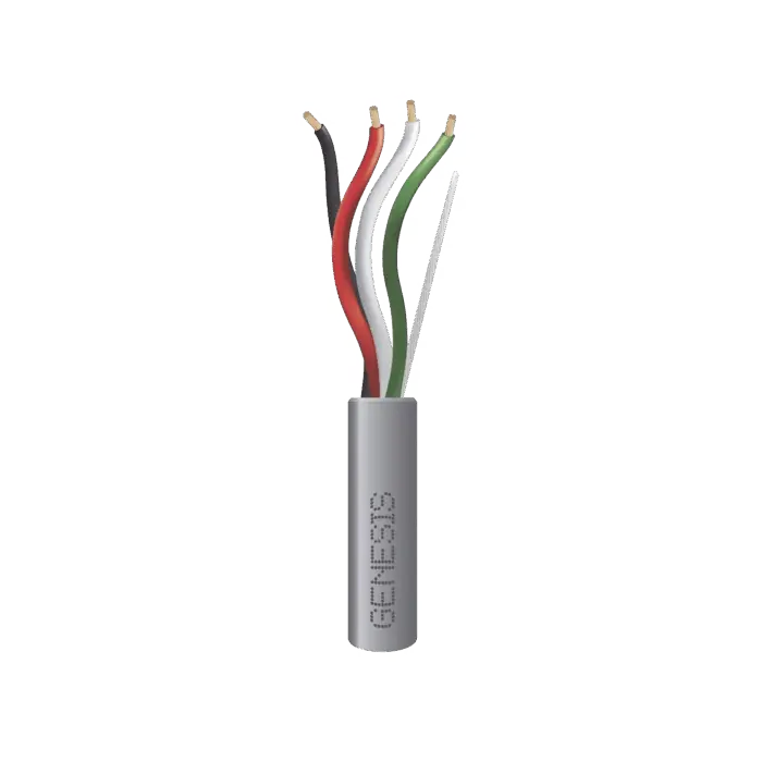 Bobina de 152 Metros / Cable 4 x 16 AWG / Color Gris / Aplicaciones de Control / Riser GENESIS 2122-5509/500