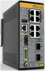 Allied Telesis AT-IE220-10GHX-980 dispositivo de redes Gigabit Ethernet (10/100/1000) Energía sobre Ethernet (PoE) Gris - Imagen 2
