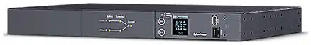 324cf1c39f6410bfd9b7dcd41791322ef6034fdd-8 CyberPower PDU24001 unidad de distribución de energía (PDUs) 10 salidas AC 1U Negro - Imagen 1