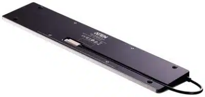 ATEN UH3237 base para laptop o replicador de puertos Alámbrico USB 3.2 Gen 1 (3.1 Gen 1) Type-C Aluminio, Negro - Imagen 2