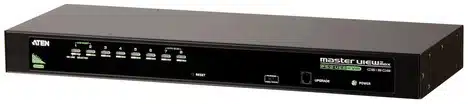 ATEN CS1308 interruptor KVM Montaje en rack Negro
