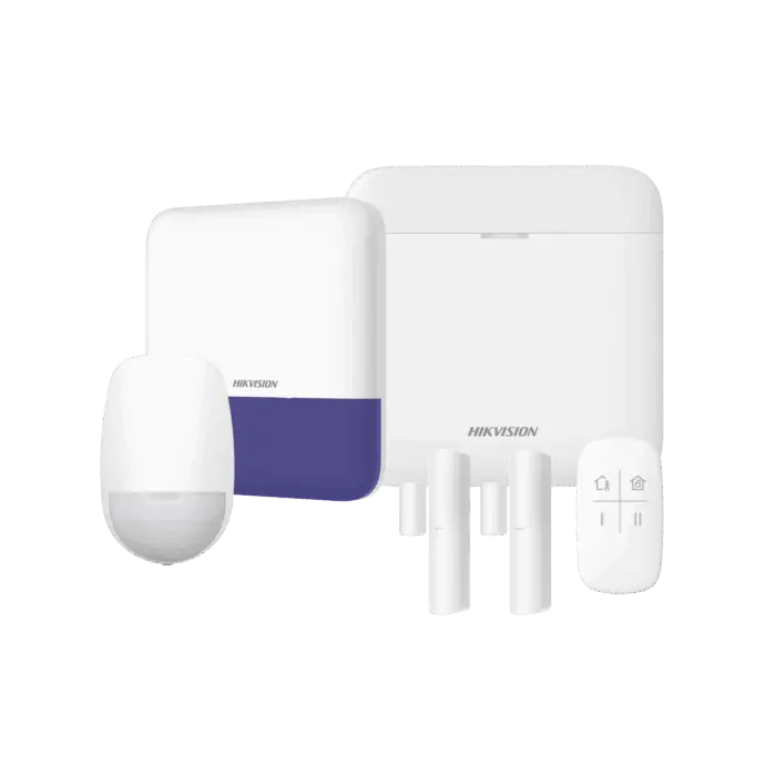 (AX PRO) KIT de Alarma AX PRO / Incluye: 1 Hub con bateria de respaldo / 1 Sensores PIR / 2 Contactos Magnéticos / 1 Control Remoto / 1 Sirena Inalambrica Ex...