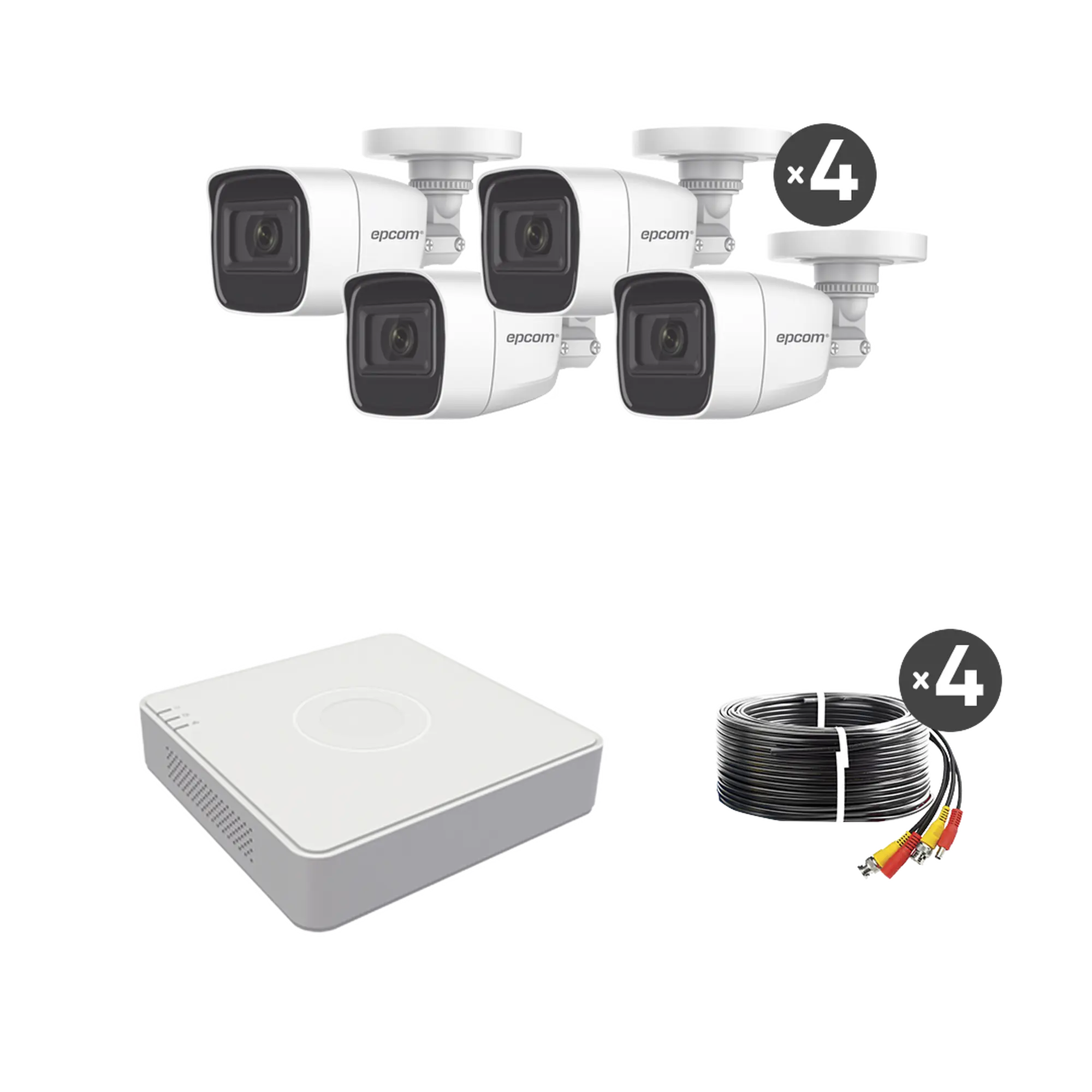 B8-KIT-MIC-B8KITMIC-h HIKVISION B8-KIT-MIC Kit de videovigilancia 1920 x 1080 Pixeles 4 - Imagen 1
