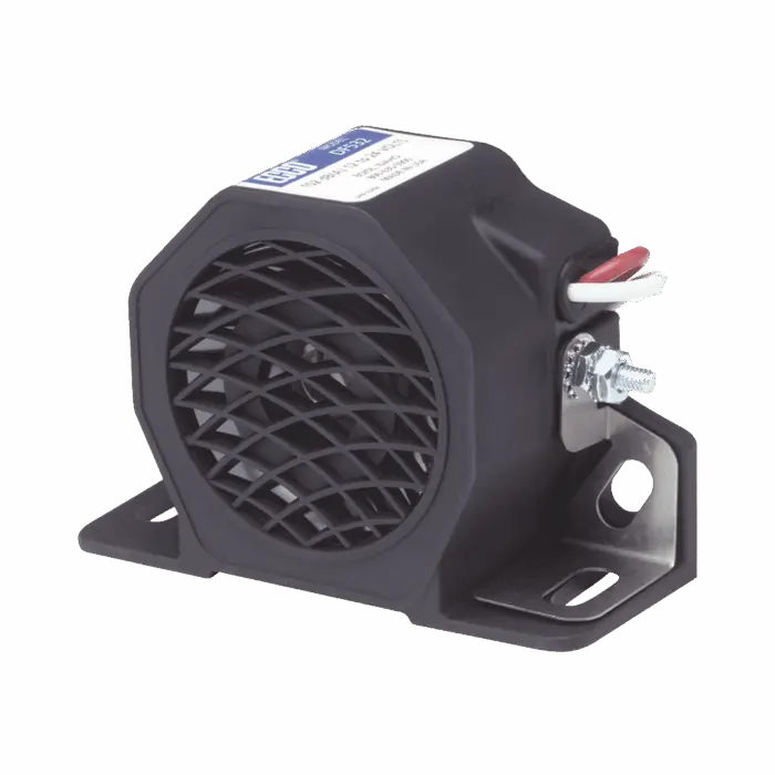 Alarma de reversa y doble tono, 12-24 Vcc, 102 dBA ECCO DF532