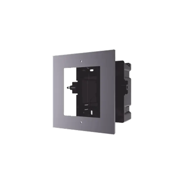 Base de 1 Espacio para EMPOTRAR Videoportero Modelo DS-KD8003-IME1 HIKVISION DS-KD-ACF1