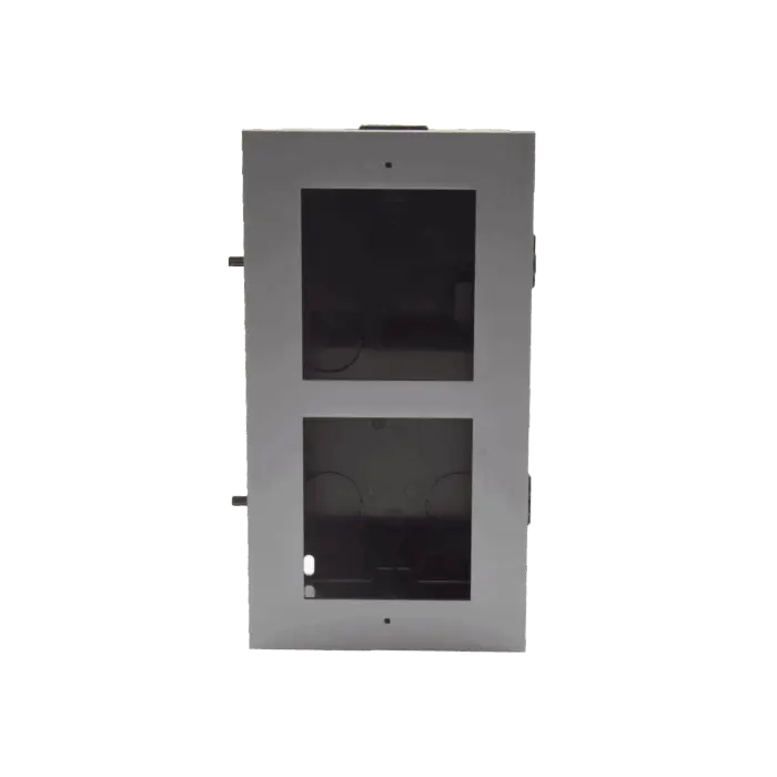 Base de 2 Espacios para EMPOTRAR Módulos de Videoporteros Hikvision DS-KD-ACF2