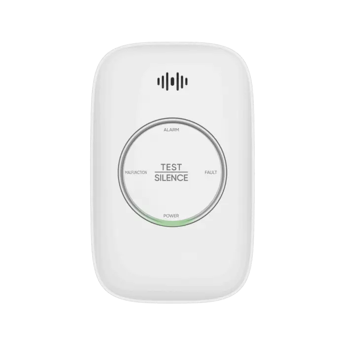 (HikFire) Detector de Gas LP Propano C3H8 / Alarma Temprana / Salida para cierre de Válvula y/o activación de Ventilador / Protección IP30 / Alarma de 70dB a...