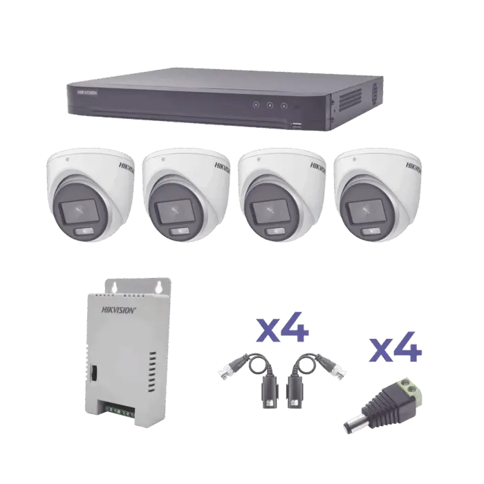 HIKVISION KH1080P4EC KIT COLORVU TURBOHD