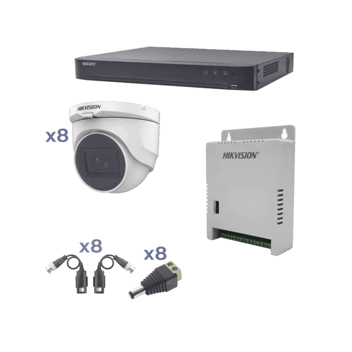 HIKVISION KH1080P8DW Kit TurboHD