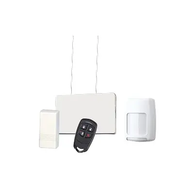 Kit de Receptor y Sensores Inalámbricos Para Panel Vista. Magnéticos y de Movimiento mas Control Remoto HONEYWELL HOME RESIDEO KITRFHII