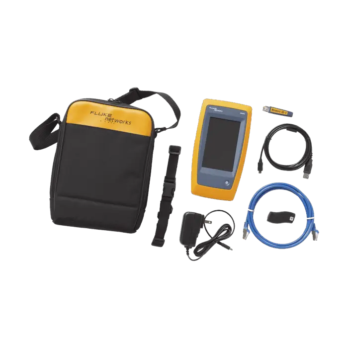 Calificador de Red LinkIQ, Para Verificar Rendimiento de Cableado Hasta 10Gbps Basado en Frecuencia, con Pantalla Multitáctil a Color FLUKE NETWORKS LIQ-100