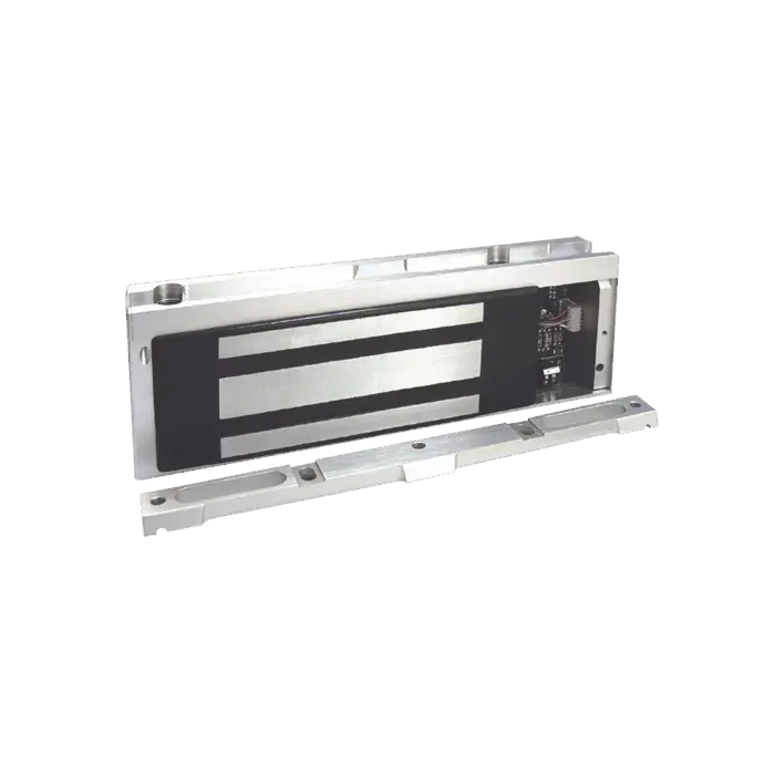 1200 lbs Chapa Magnética M68, Garantía de Por Vida, UL SECURITRON-ASSA ABLOY LP-M68
