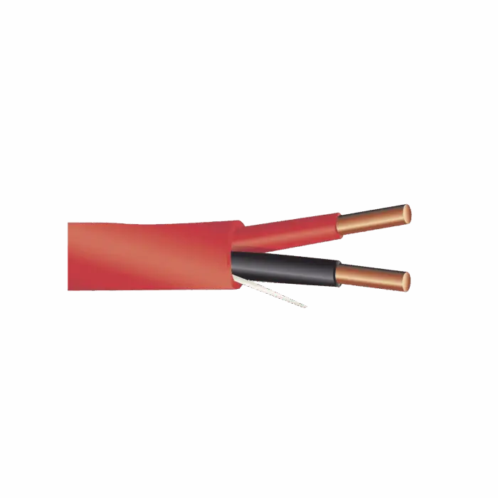Alambre de Alarma contra Incendios - Bobina de 305 Metros: 2 x 14 AWG, Rojo, Tipo FPLR, (UL) FT4, Ideal para Sistemas de Detección y Evacuación de Incendios ...