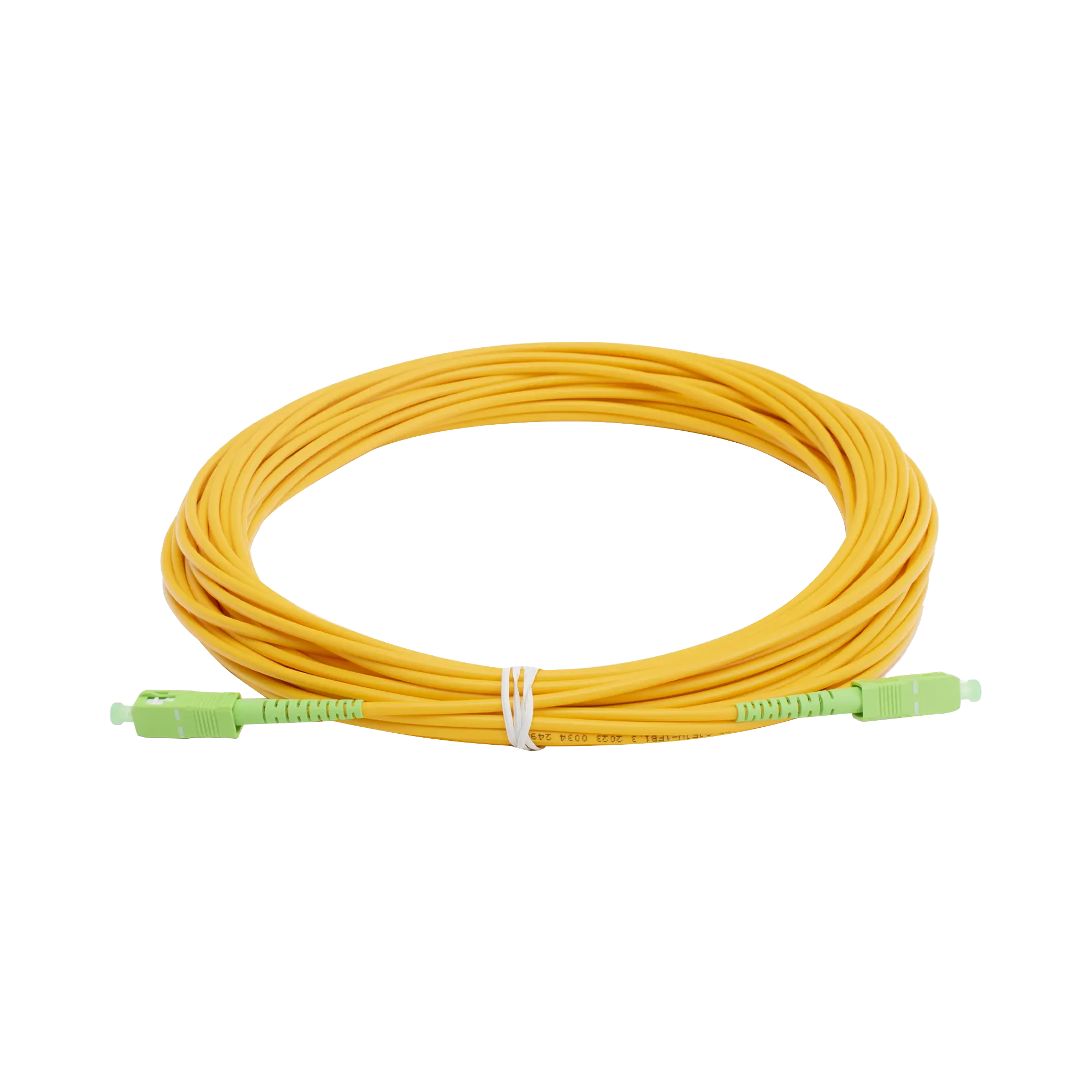 LPSM3SCASCAS15-LPSM3SCASCAS15-h Jumper de Fibra Óptica Monomodo SC/APC - SC/APC Simplex, color amarillo, 15 metros LINKEDPRO BY EPCOM LPSM3SCASCAS15 - Imagen 1