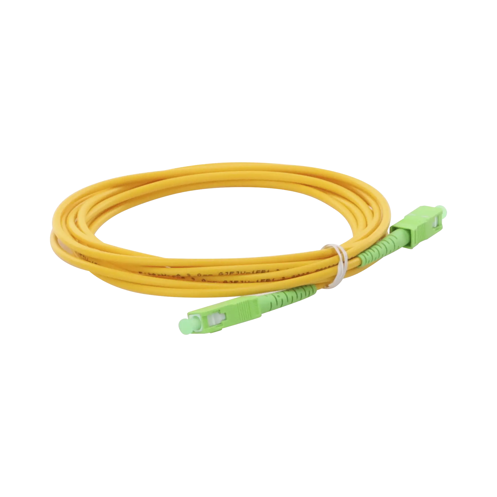 LPSM3SCASCAS2-LPSM3SCASCAS2-h Jumper de Fibra Óptica Monomodo SC/APC-SC/APC Simplex de 2 metros 3mm LINKEDPRO BY EPCOM LPSM3SCASCAS2 - Imagen 1