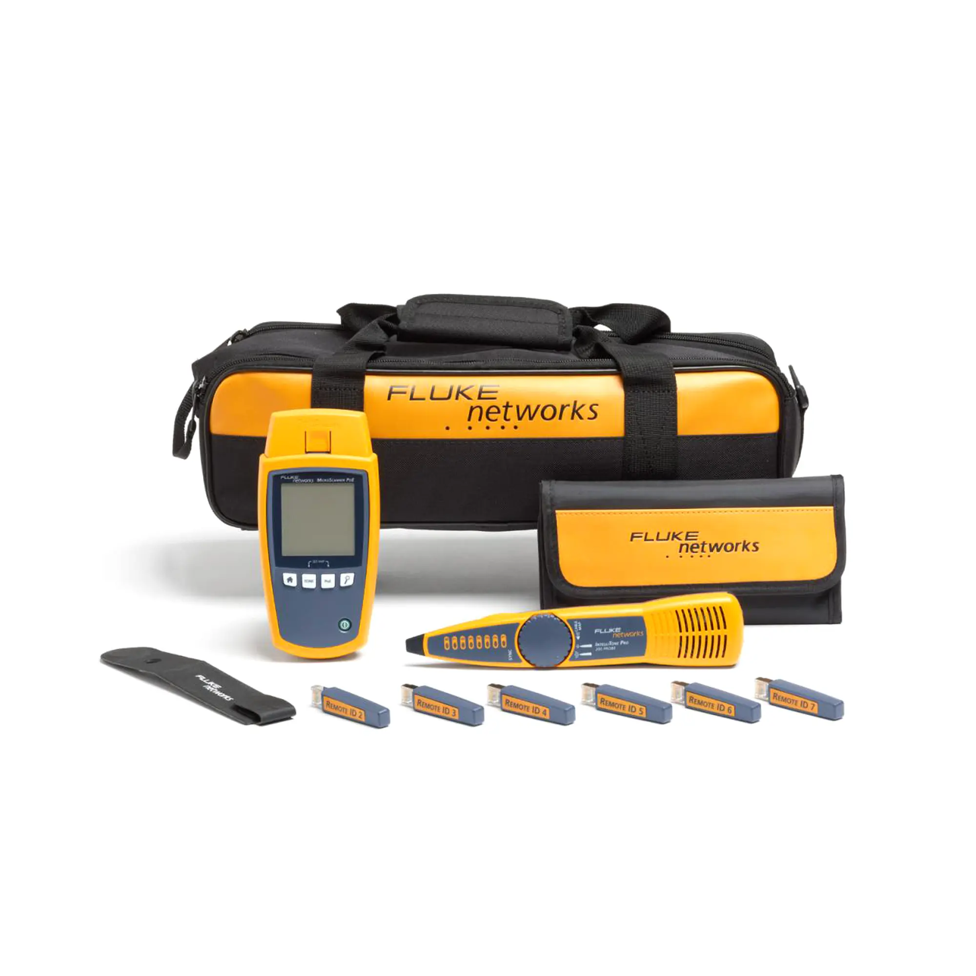 MS-POE-KIT-MSPOEKIT-h Kit Profesional de Verificador de Red MicroScanner PoE, para Comprobación de Redes de Voz, Datos, Video y PoE 802.3af, at, bt y UPOE, Con Pantalla LCD Retroi... - Imagen 1