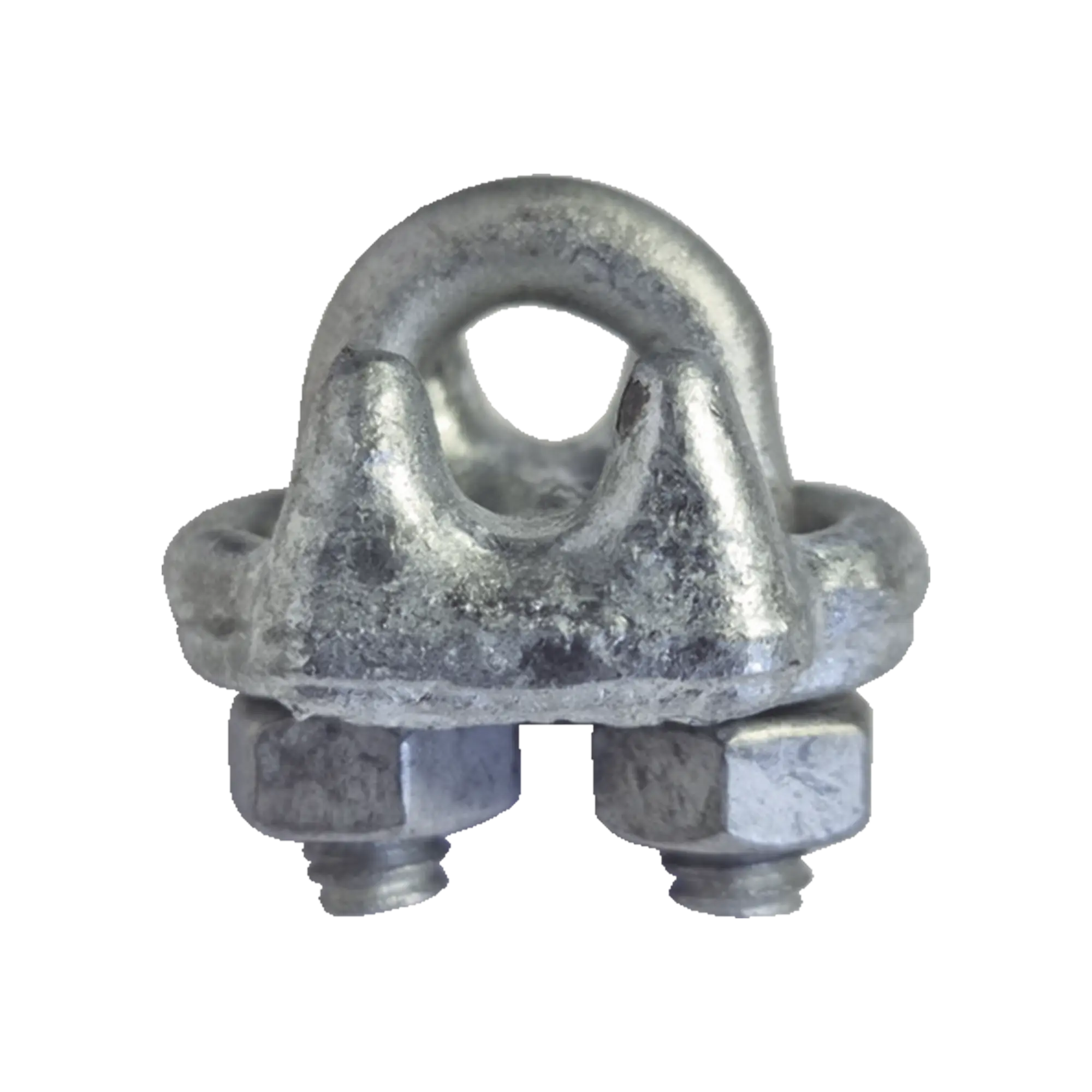 NUDO-38-FJG-NUDO38FJG-h Nudo/ Perro/ Abrazadera Acero Forjado para Cable de 3/8", Galv. por Inmersión en Caliente. SYSCOM TOWERS NUDO-38-FJG - Imagen 1