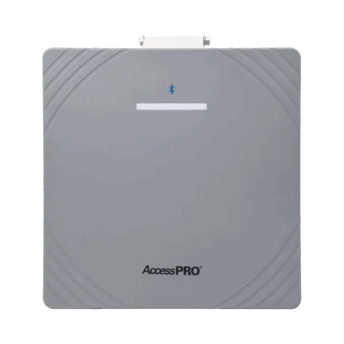(Nueva Generación) Lector RFID UHF + BLUETOOTH / LARGO ALCANCE 6 METROS / CLIMAS EXTREMOS / Programación desde Android/iOS / Wiegand ACCESSPRO PRO6RFBLU