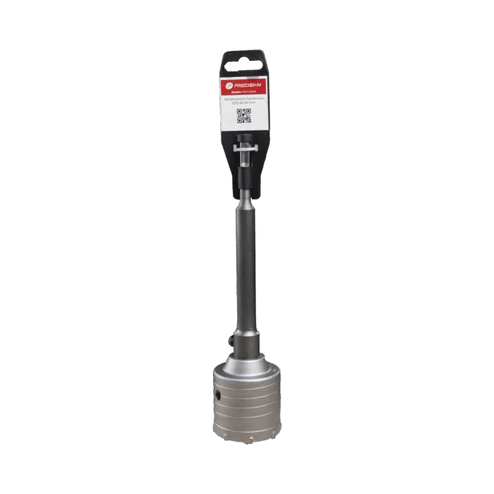 Broca Pasamuros SDS, Sacabocado para Concreto de 65mm con Extensión de 220mm PRECISION PST-C02-003