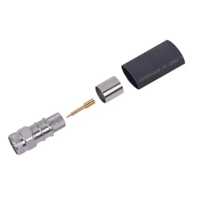 RFN-1006-9L2-RFN10069L2 Conector N Macho Hex de Anillo Plegable para LP600, LMR-600, CNT-600. RF INDUSTRIES,LTD RFN-1006-9L2 - Imagen 1