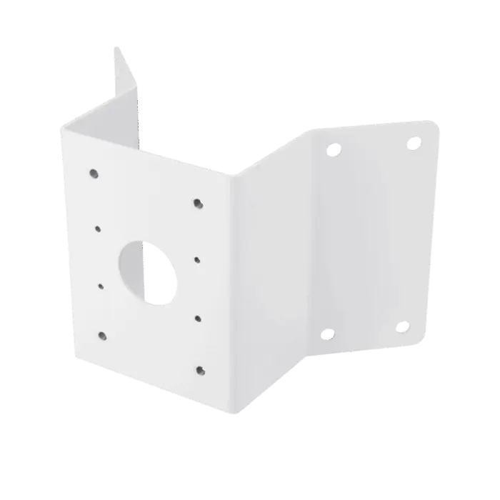 Adaptador de esquina compatible con montaje de pared SBP-300WM1, SBP-300WMW1 para domos fijos y PTZ Wisenet Hanwha Techwin Wisenet SBP-300KMW1