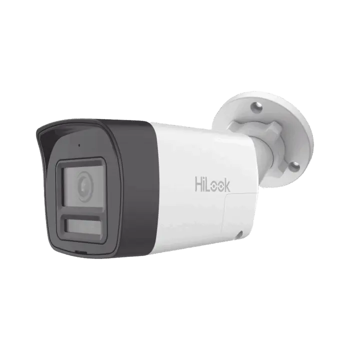 [Audio Bidireccional + Dual Light + ColorVu] Bala TURBOHD 2 Megapixel (1080p) / Lente 2.8 mm / 30 mts IR EXIR + 20 mts Luz Blanca / Micrófono y Bocina Integr...