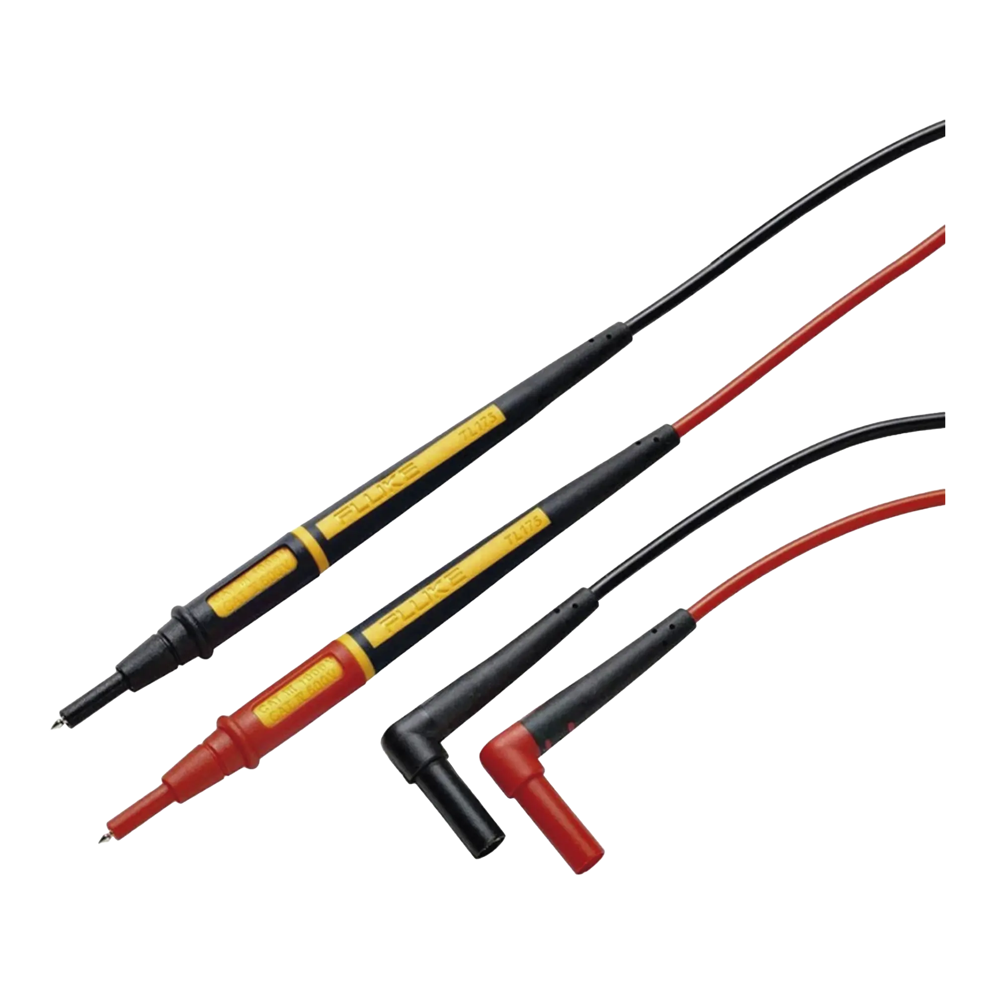 TL175-TL175-h Puntas de Prueba TwistGuard™ con Cables de Silicona con Doble Aislamiento, CAT II, CAT III, CAT IV FLUKE TL175 - Imagen 1