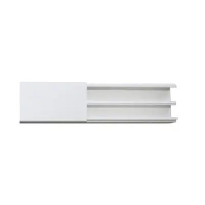 TMK-1735-THC1735_det Canaleta en color blanco de PVC auto extinguible, 35 x 17, tramo de 2.5m (5301-01250) THORSMAN TMK-1735 - Imagen 1