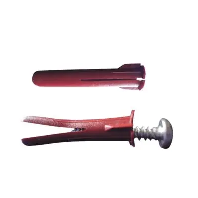 TP-2X-KIT-TP2KIT Paquete Con 10 Taquetes Rojos de 1/4" y 10 tornillos 10 x 1 1/2" (4.82 x 38 mm) (1103-05002) THORSMAN TP-2X-KIT - Imagen 1