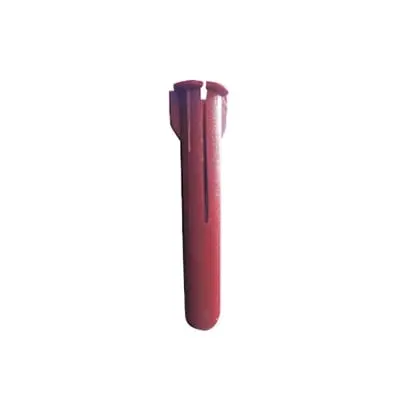 TP-2X-TP2X Taquete de 1/4 plástico paquete de 100 piezas para fijar objetos con tornillo en muros y techos de concreto o superficies sólidas, compatible con tornillo TH... - Imagen 1