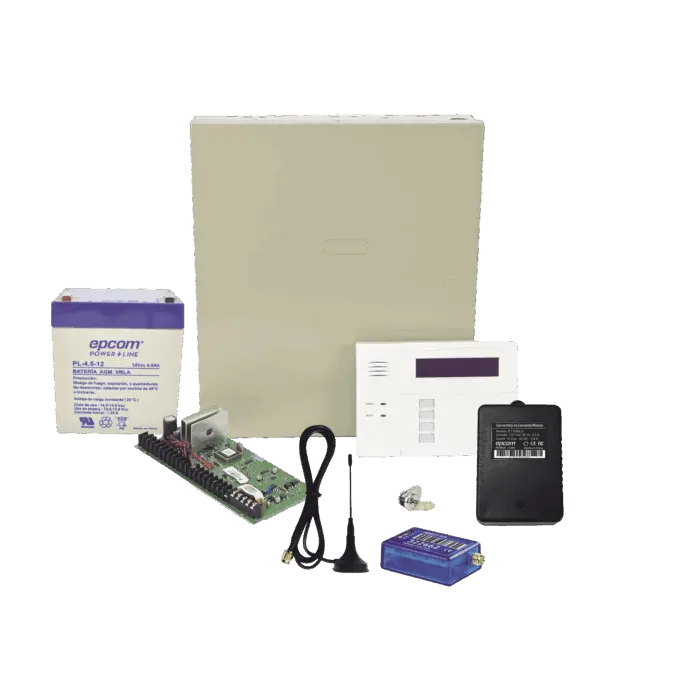 (1 Año datos ILIMITADO INCLUIDO) Kit Vista48LA con comunicador MINI012G, Teclado, Gabinete y Transformador HONEYWELL HOME RESIDEO VISTA48-60RF-MINI2G