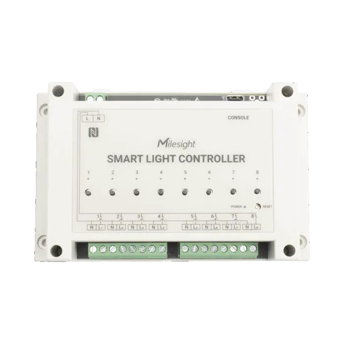 Controlador Inteligente para Gestión de Energía e Iluminación con LoRaWAN MILESIGHT WS558915MPNLN