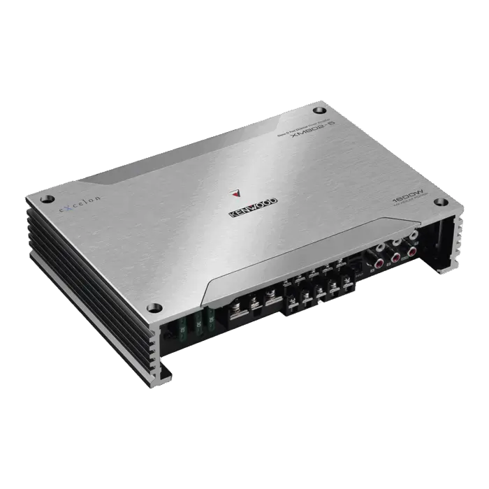 Amplificador de audio clase D de 5 canales de 1600 W de salida máxima JVC KENWOOD XM802-5