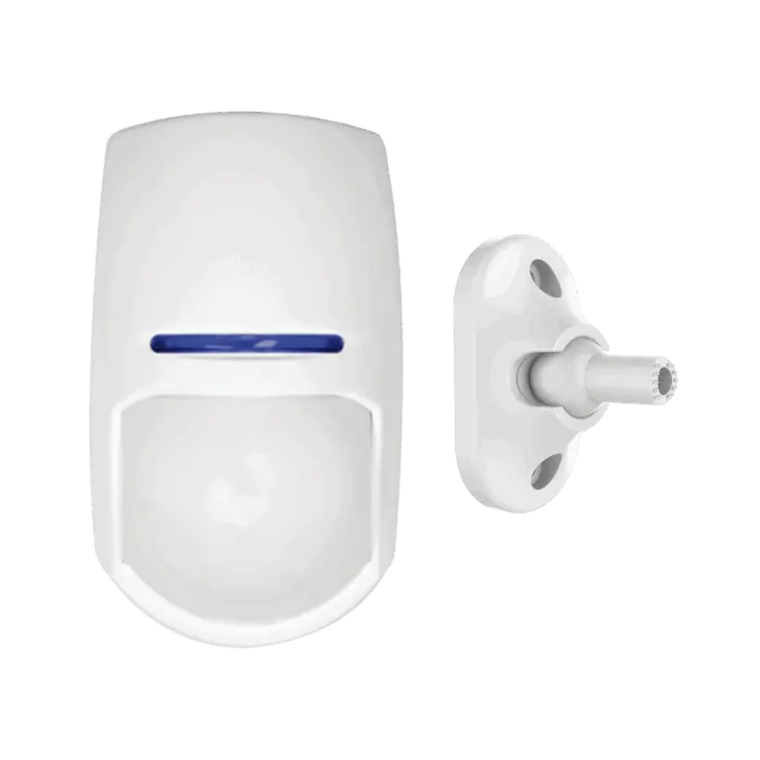 (AX HUB) Detector PIR Interior Inalámbrico / Inmunidad a Mascotas Hasta 24Kg + Montaje Universal HIKVISION DS-PD2-P10P-W/UB