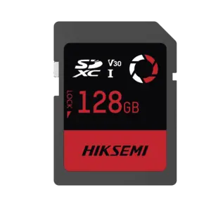 Memoria SD / Clase 10 de 128 GB / Especializada Para Drones Comerciales, Cámaras de Fotografía y Video / 180 MB/s Lectura / 150 MB/s Escritura HIKSEMI by HIK...
