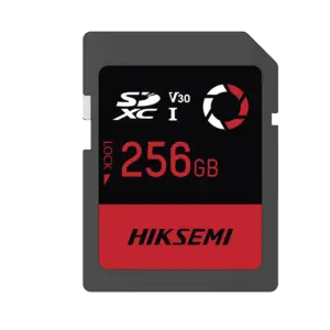Memoria SD / Clase 10 de 256 GB / Especializada Para Drones Comerciales, Cámaras de Fotografía y Video / 180 MB/s Lectura / 150 MB/s Escritura HIKSEMI by HIK...