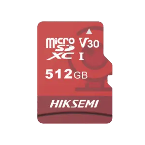 Memoria MicroSD / Clase 10 de 512 GB / Especializada Para Videovigilancia (Uso 24/7) / Compatibles con cámaras HIKVISION y Otras Marcas / 95 MB/s Lectura / 6...