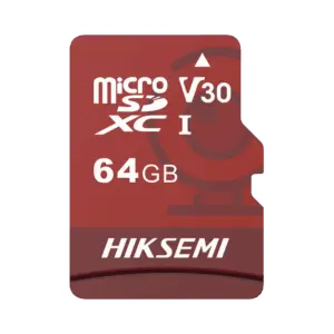 Memoria microSD / Clase 10 de 64GB / Especializada Para Videovigilancia (Uso 24/7) / Compatibles con cámaras HIKVISION y Otras Marcas / 95 MB/s Lectura / 40 ...