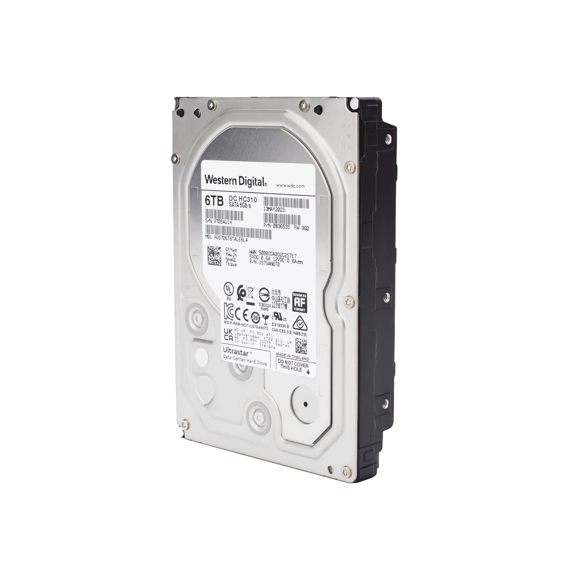 hus726t6tale6l4-hik-HUS726T6TALE6L4_HIK-h Disco Duro Enterprise 3.5" 6 TB / Hikvision / 7200 RPM / SATA / Alto Rendimiento / Recomendado para NVRs HIKVISION HUS726T6TALE6L4/HIK - Imagen 1