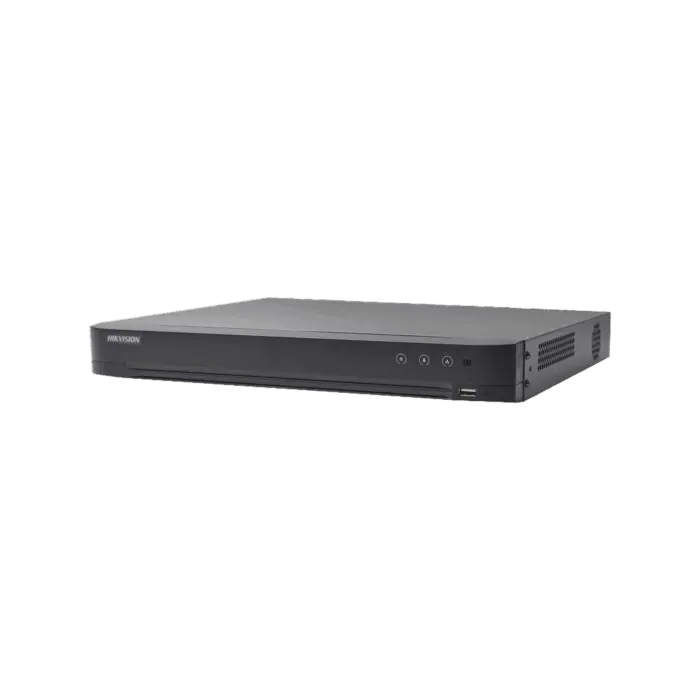 (Audio Bidireccional) DVR 32 Canales TurboHD + 8 Canales IP / 5 Megapixel Lite - 3K Lite / Acusense / Reconocimiento Facial / Audio por Coaxitron / 2 Bahías ...