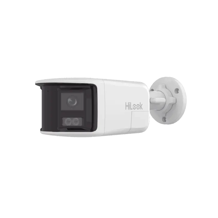 [Dual Light] Bala IP 8 Megapixel / Imagen Panorámica 180°/ PoE / Micrófono y Bocina Integrado / Exterior IP67 / Audio Bidireccional / Alarma Visual y Auditiv...