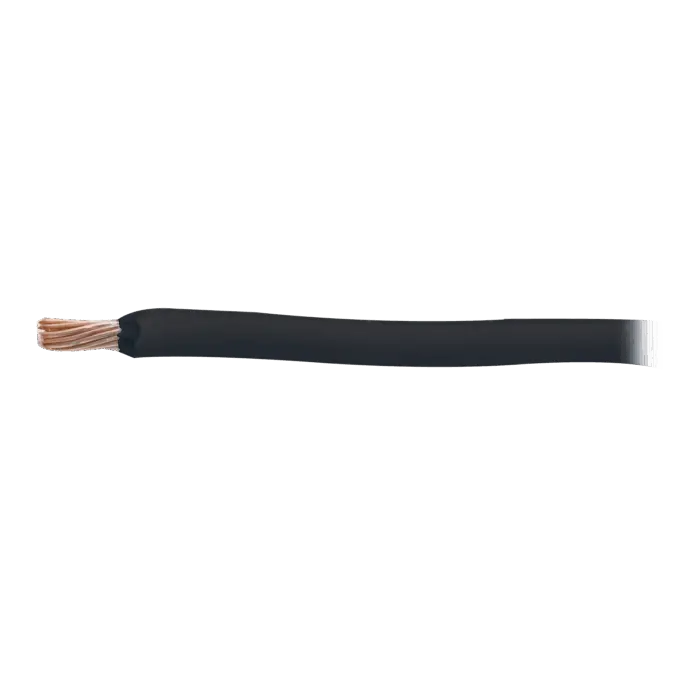 ( SLY308 ) Cable Eléctrico de Cobre Recubierto THW-LS Calibre 12 AWG 19 Hilos Color negro (100 metros) INDIANA SLY-308-BLK/100