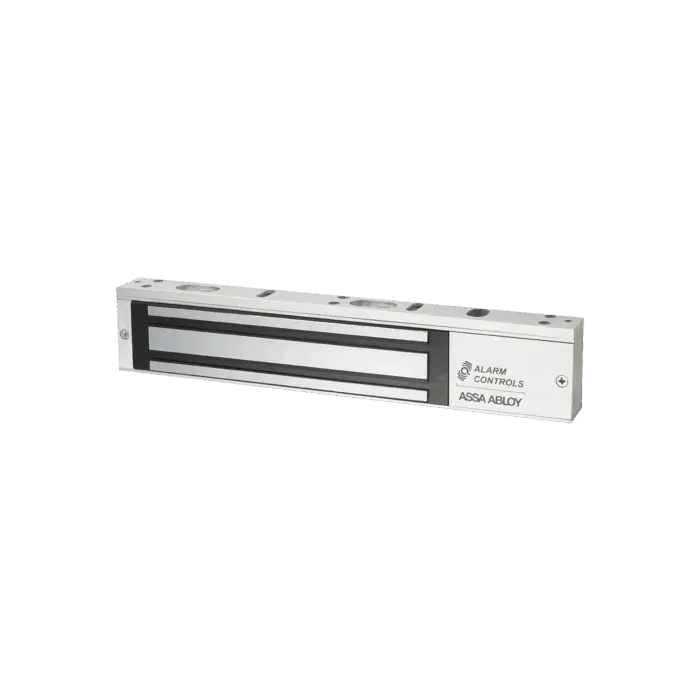 600 lbs Chapa Magnética, Garantía de Por Vida, Sensor de Puerta y LED / Sensor Bondstat y DPS ALARM CONTROLS-ASSA ABLOY AC600LB