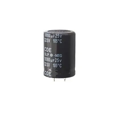 Capacitor 18000uF a 25 V. Para Fuentes Convencionales RS12A y RS20A. ASTRON 18000M0025V