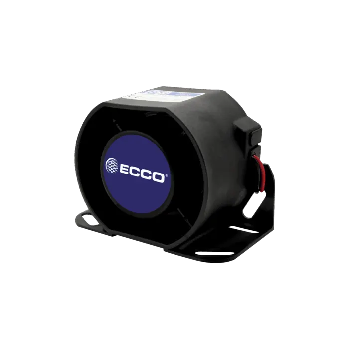 Alarma de reversa vehicular con montaje para superficies, 12-36 Vcc, 112 dBA ECCO 850N