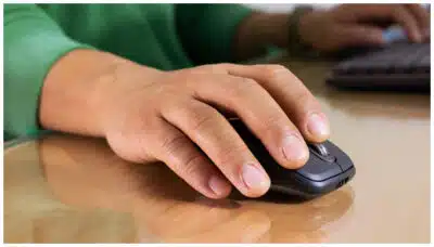 Logitech 910-006932 ratón Oficina Diestro RF inalámbrico + bluetooth Laser 8000 DPI - Imagen 5
