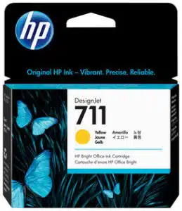 HP Cartucho de tinta DesignJet 711 de 29 ml amarillo