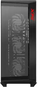 XPG BATTLECRUISER II ST Midi Tower Negro - Imagen 3